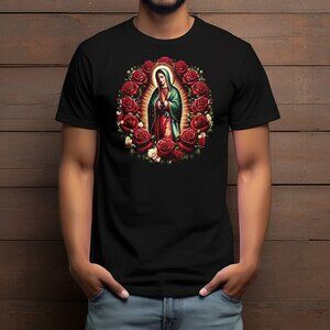 Virgen de Guadalupe Custom T-shirt